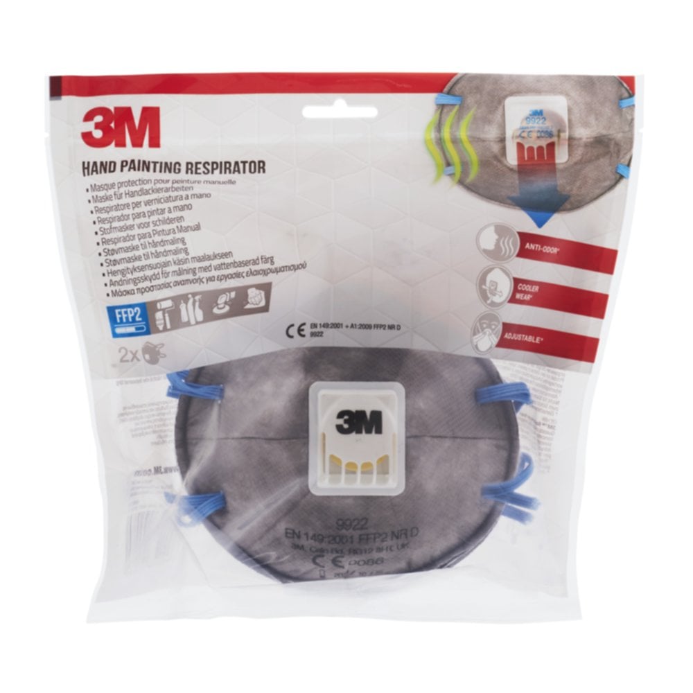 Masque filtrant anti-odeur - 3M