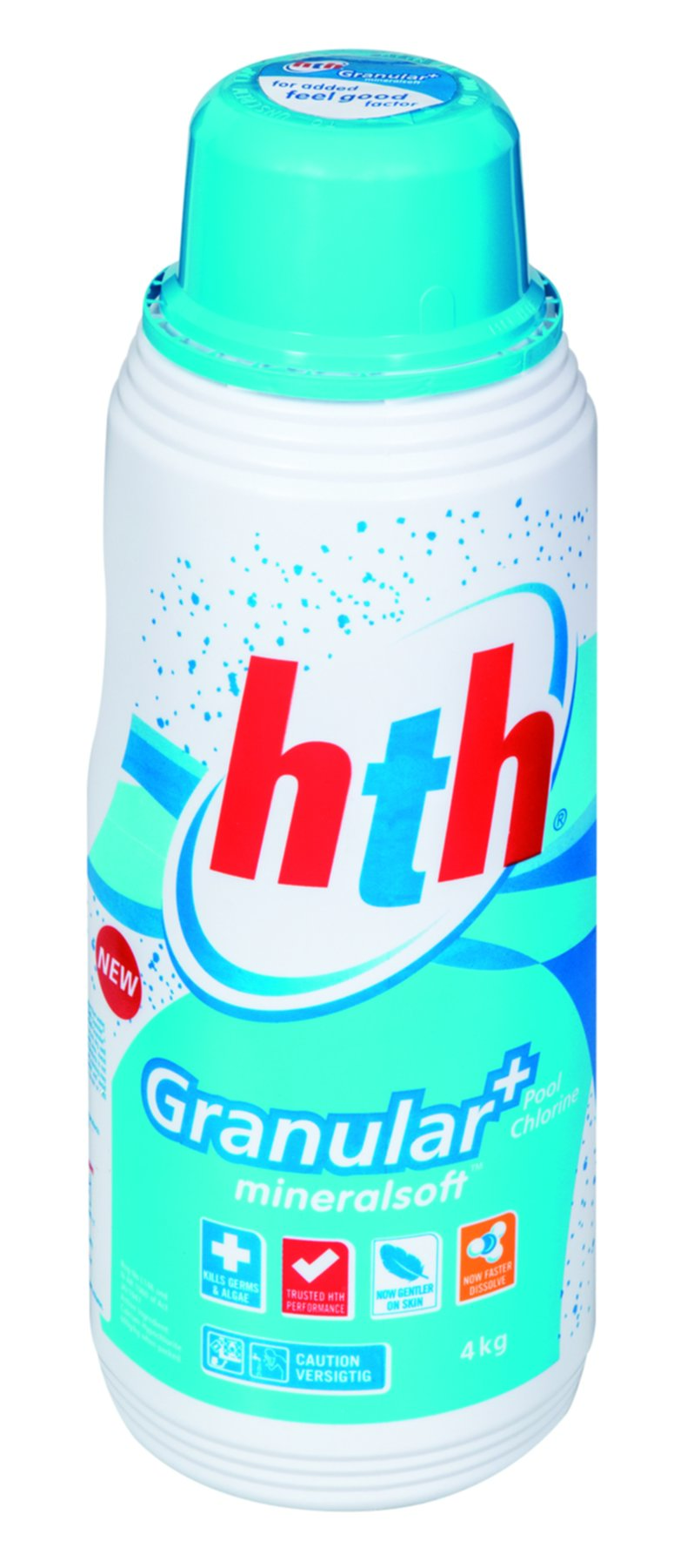 Chlore granulaire 4 kg - HTH