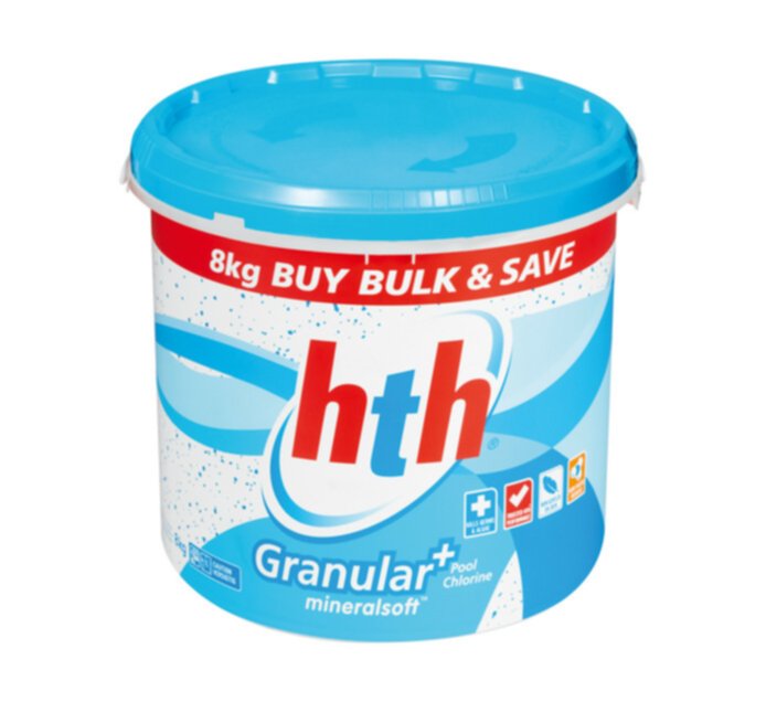 Chlore granulaire 8 kg - HTH