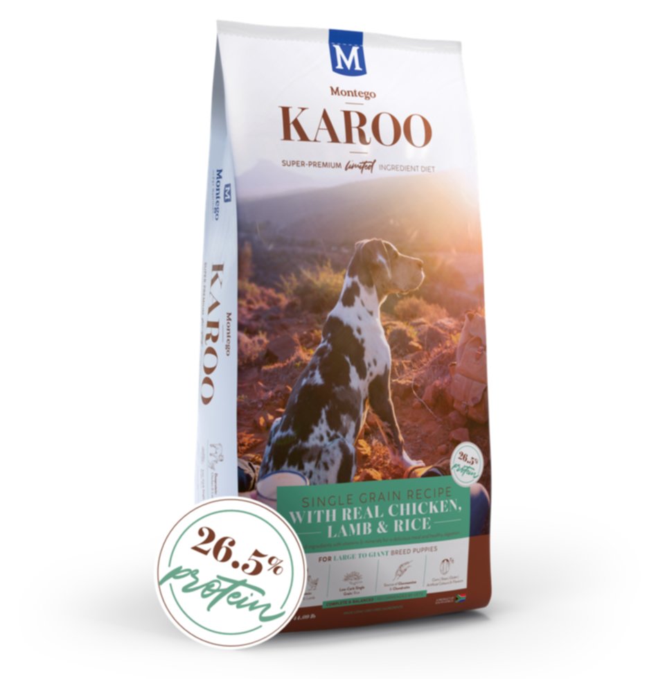 Karoo 1.75kg chiot toutes races grand à géant