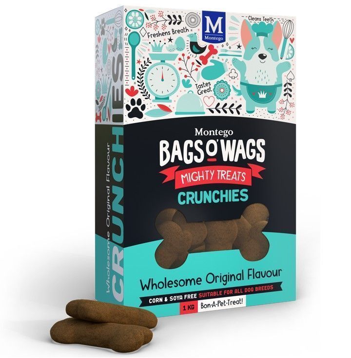 Biscuits saveur classique 1kg Bags O Wags - MONTEGO