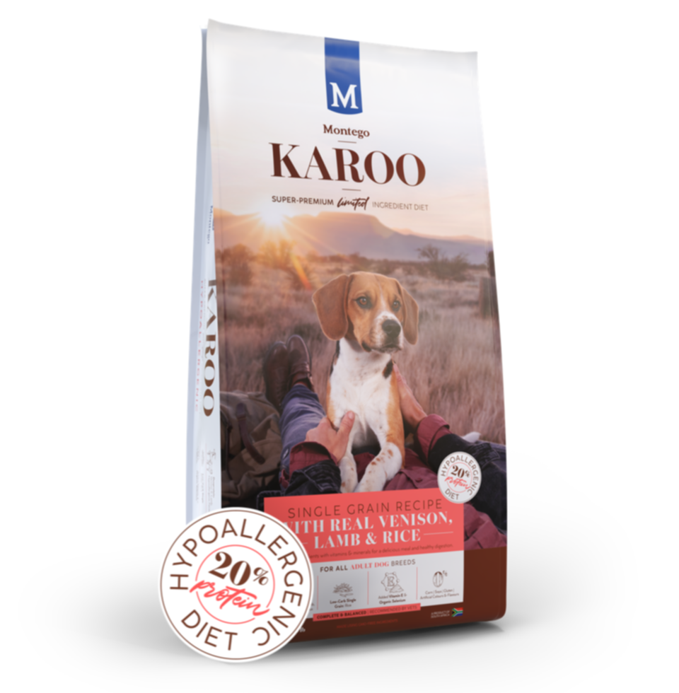 Karoo 1.75kg chien adulte régime Super-Premium venaison, agneau et riz