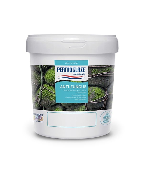 Peinture à base d’eau base basic 5 L - PERMOGLAZE Anti-Fungus