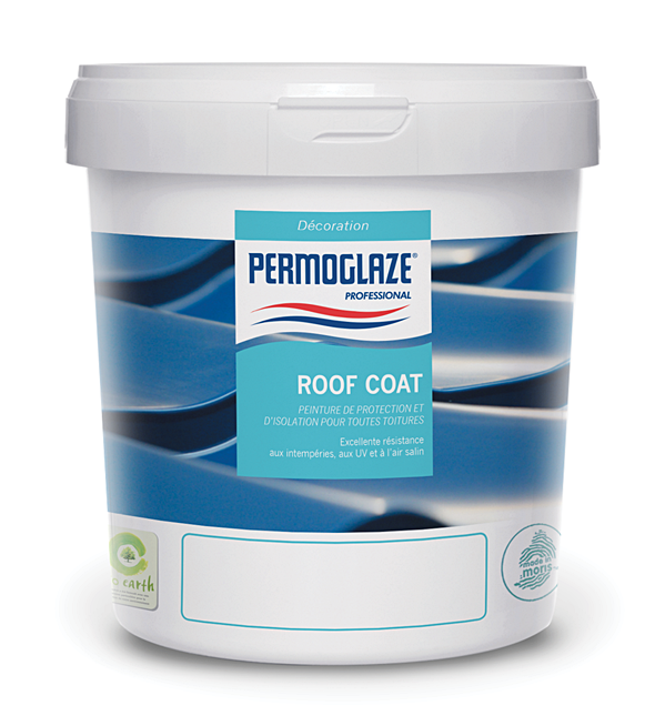 Peinture Roof Coat bleu volcanique 5 L - PERMOGLAZE