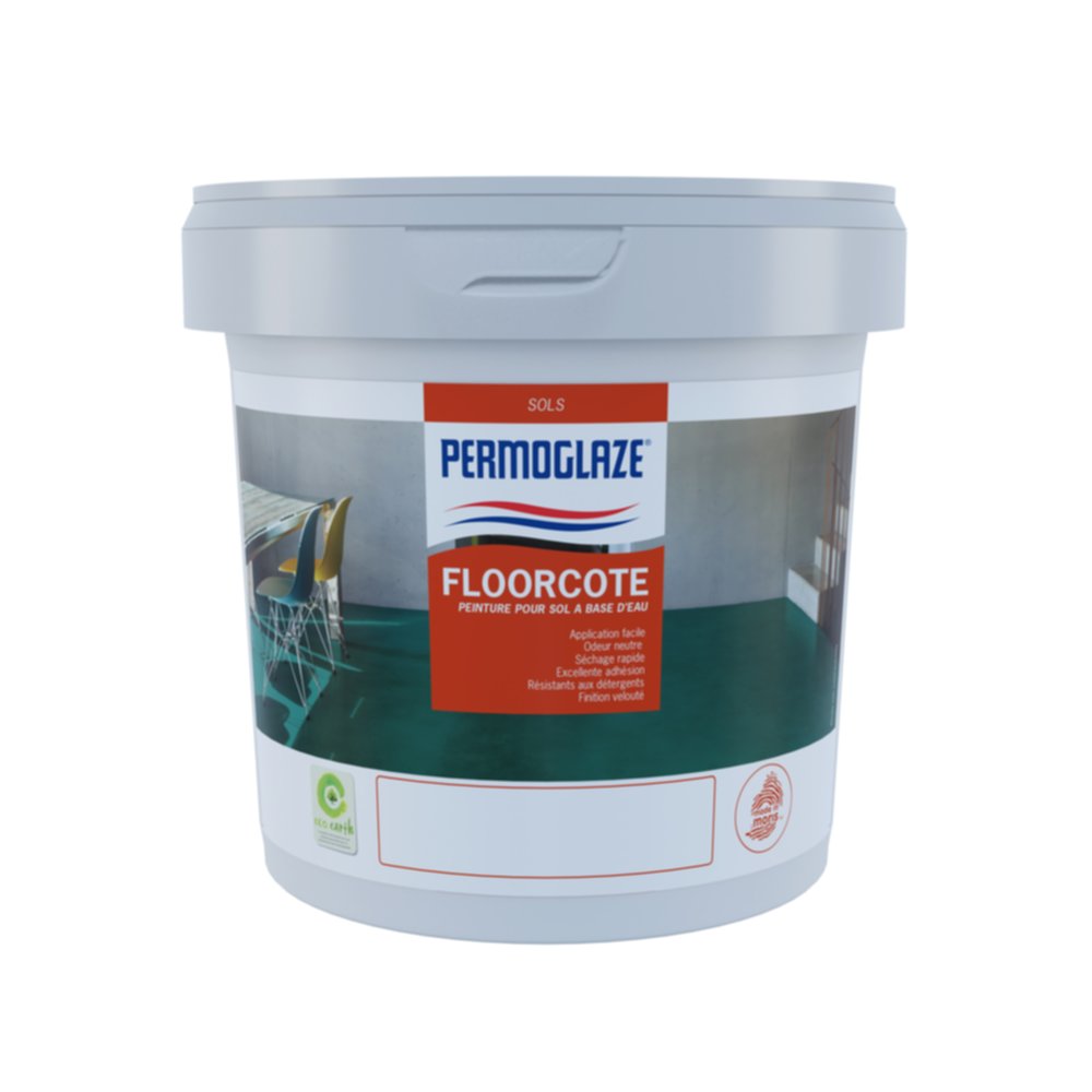 Peinture de sol Floorcote Deep Base Grey 1 L