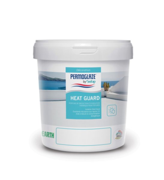 Peinture de toiture Heatguard 5 L blanc - PERMOGLAZE