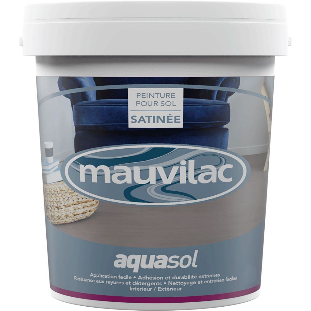 Peinture Aquasol maroon 1L - MAUVILAC