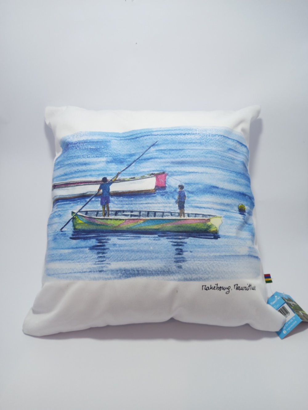 Coussin Full design Pirogue - FLORENT BEUSSE