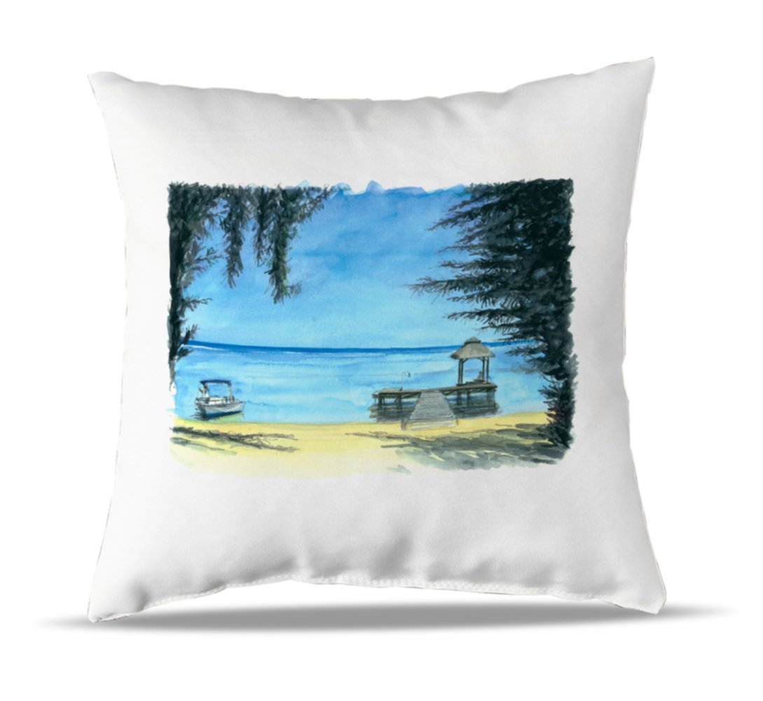 Coussin imprimé couleur Wolmar 40 x 40 cm - FLORENT BEUSSE