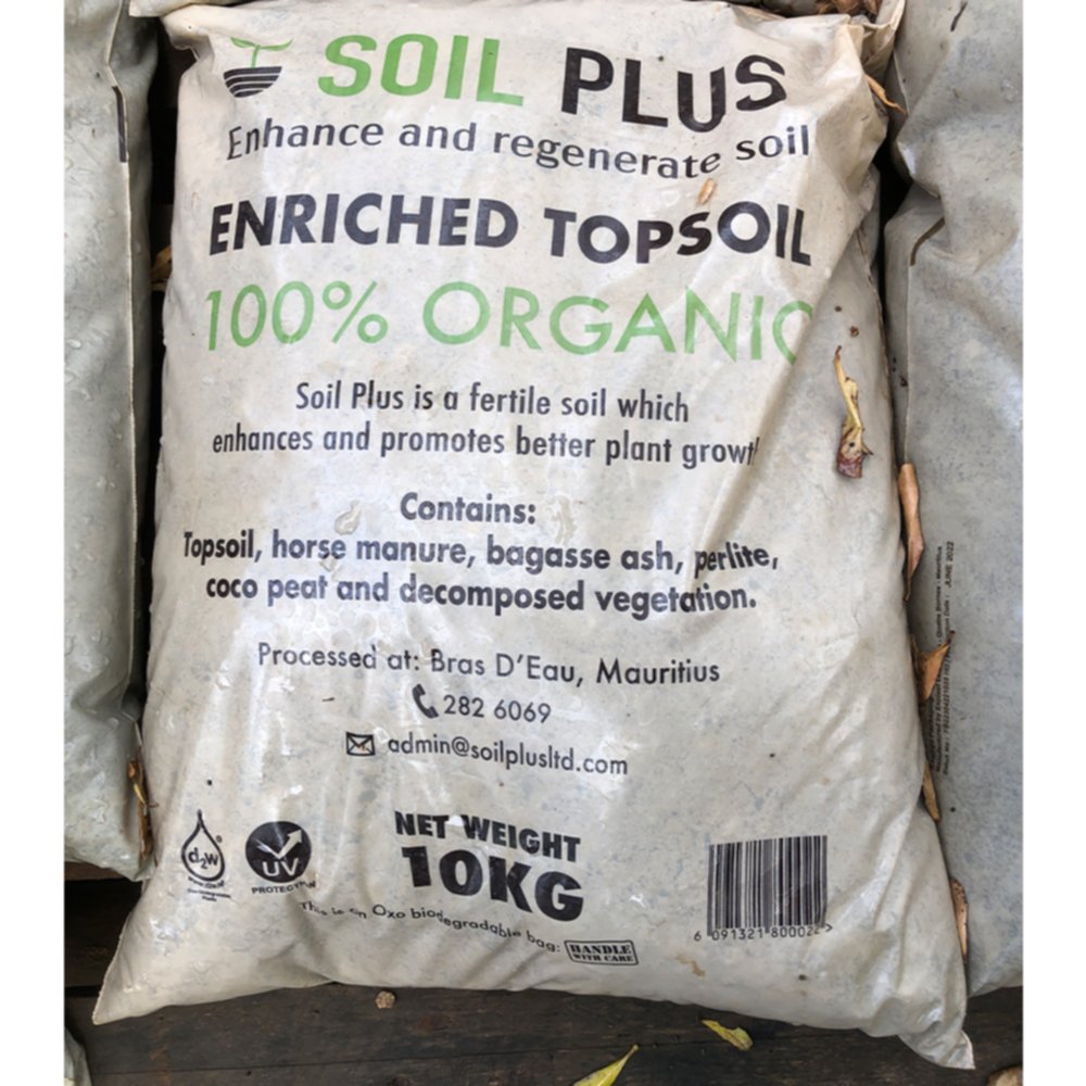 Terre Enrichit 100% Bio 10 KG - SOIL PLUS