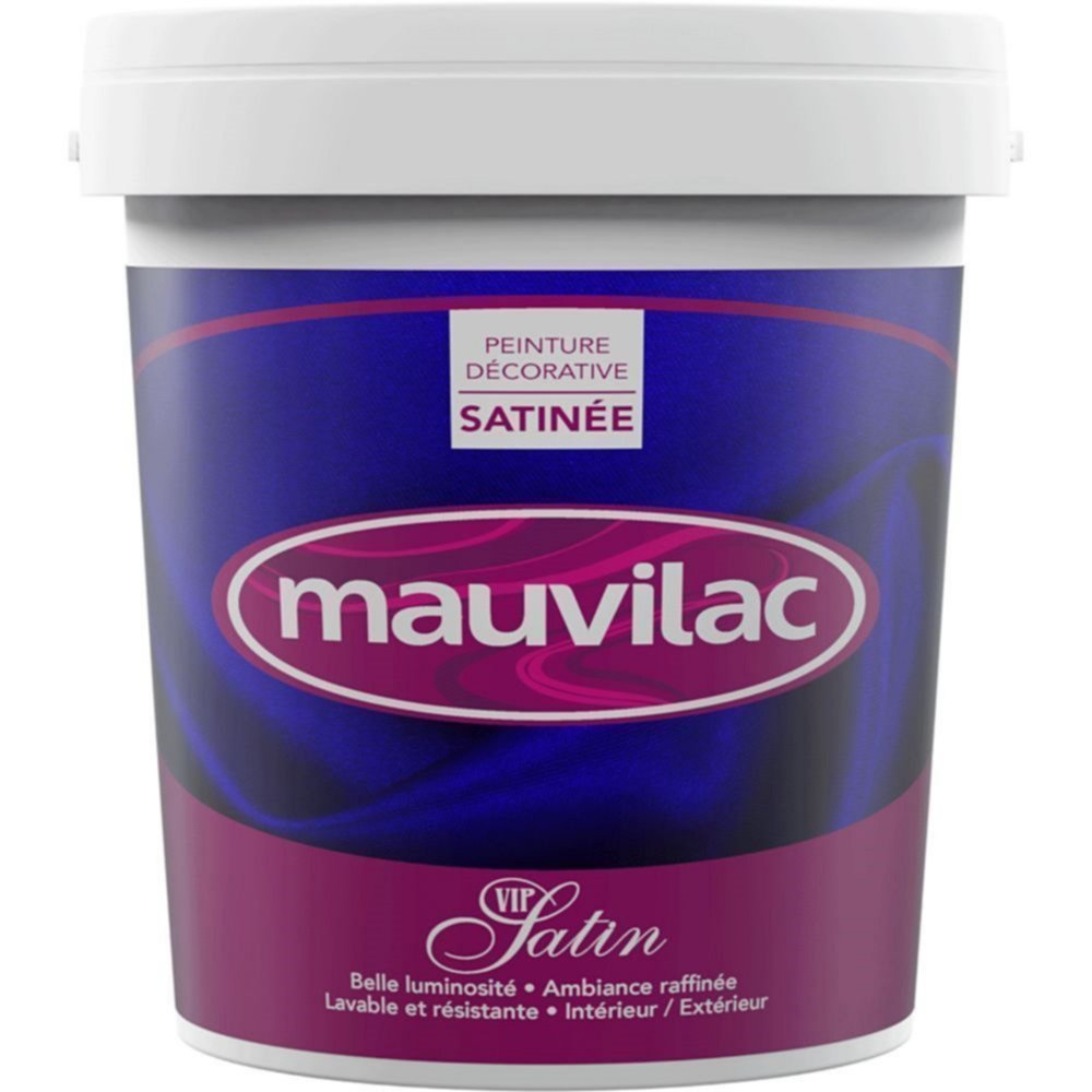 Peinture VIP satin base1 1 L - MAUVILAC