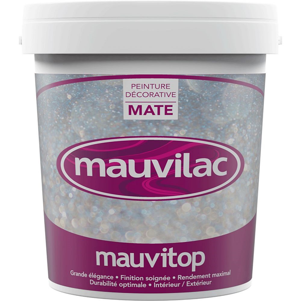 Peinture Mauvitop blanc 5L - MAUVILAC