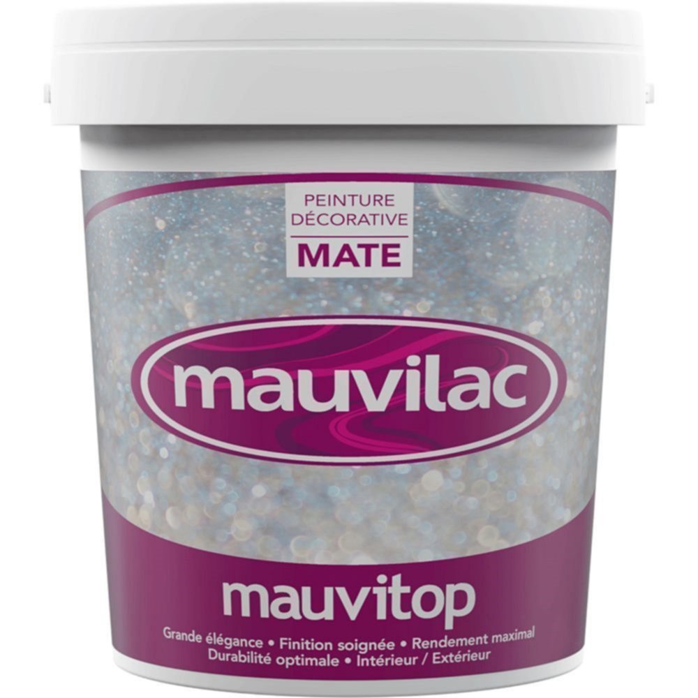 Peinture Mauvitop base1 5 L - MAUVILAC