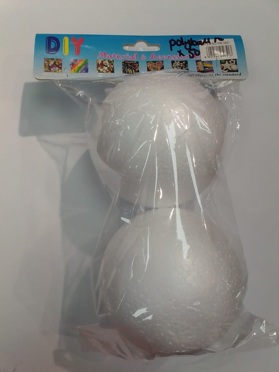 Bouhon Boules En Polystyrène Diamètre: 60 Mm, Sachet De 10 Pièces Bij