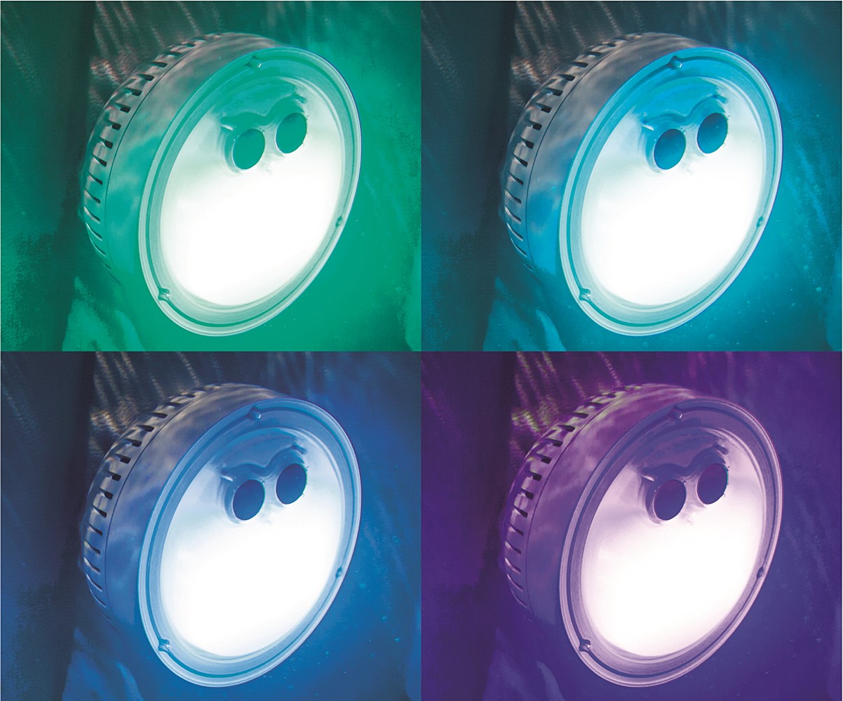 Lumière d'ambiance LED 5 couleurs pour spa - INTEX