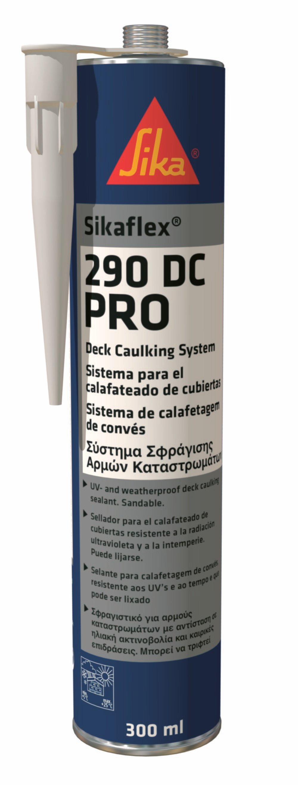 Mastic Sikaflex 290 DC polyuréthane noir 300 mL - SIKA