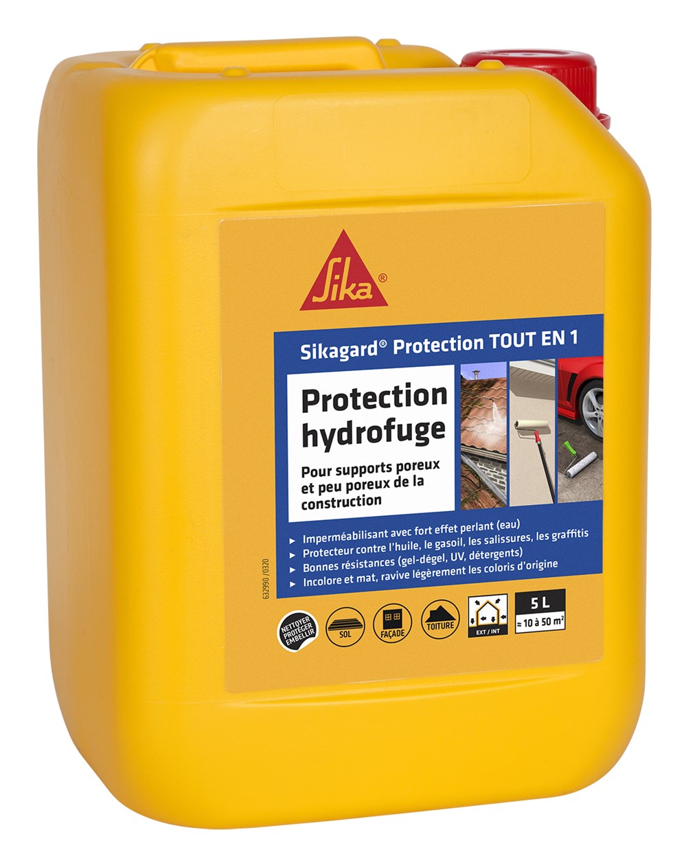 Protection hydrofuge Sikagard Tout-en-Un 5 L - SIKA