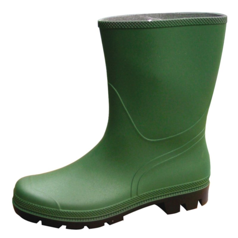 Demi-bottes PVC antidérapantes Tronchetto vert T37 - ICHTUS