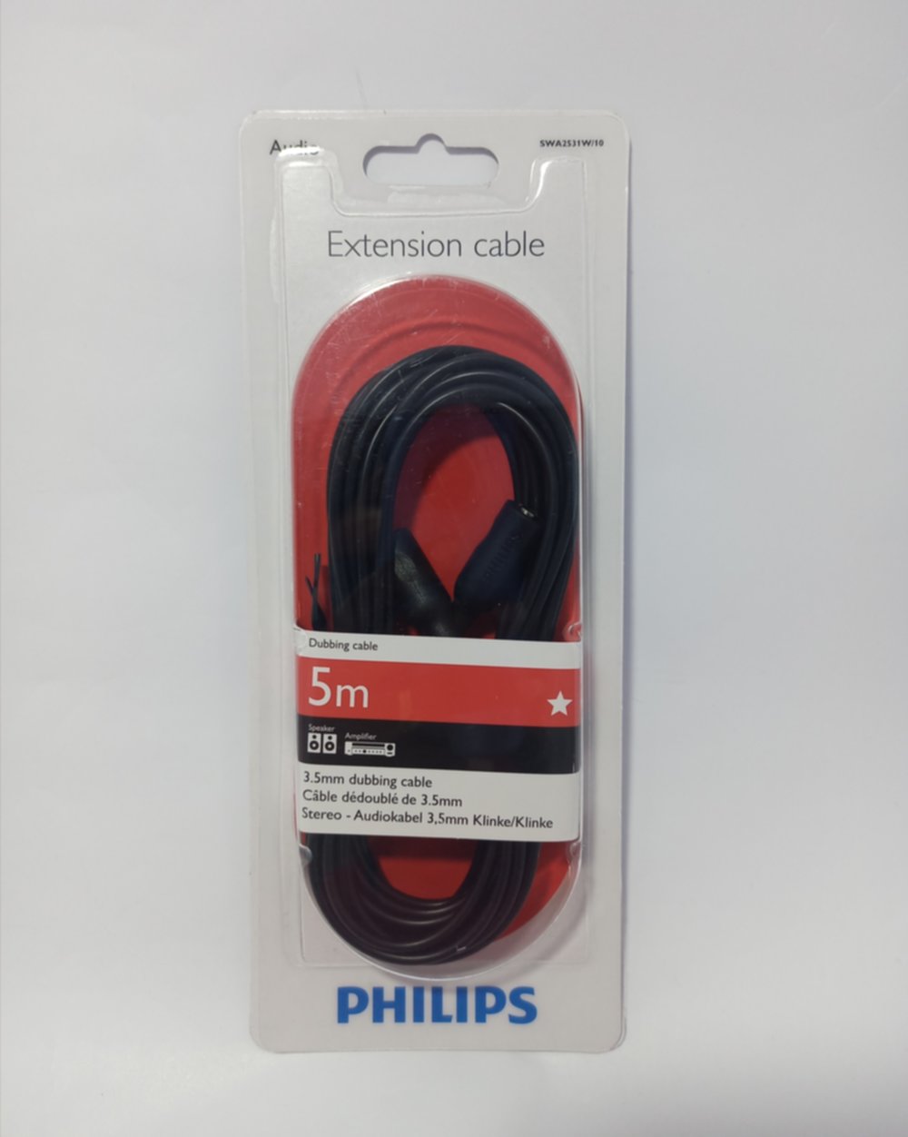 Câble d'extension pour casque 5 m - PHILIPS