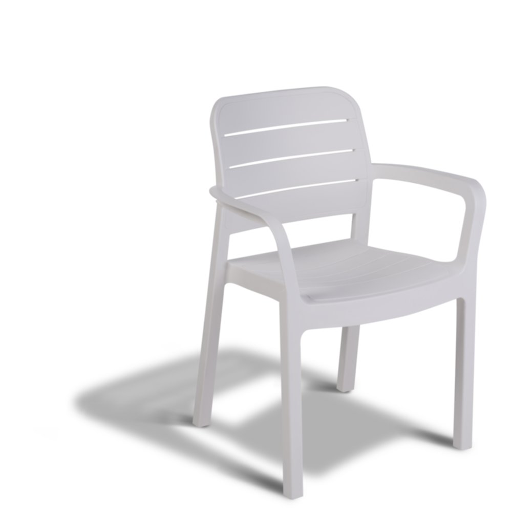 Fauteuil empilable Tisara blanc - KETER