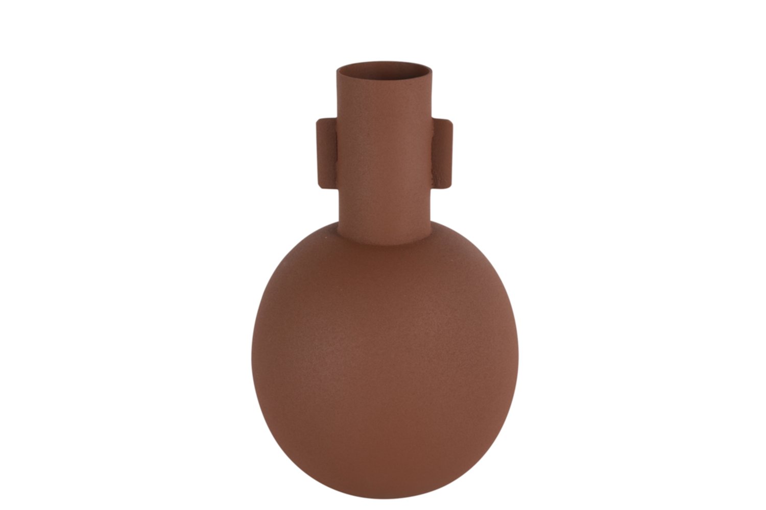 Vase poterie bouteille Axtel S Ø15xH.34cm rouille - DECOSTARS