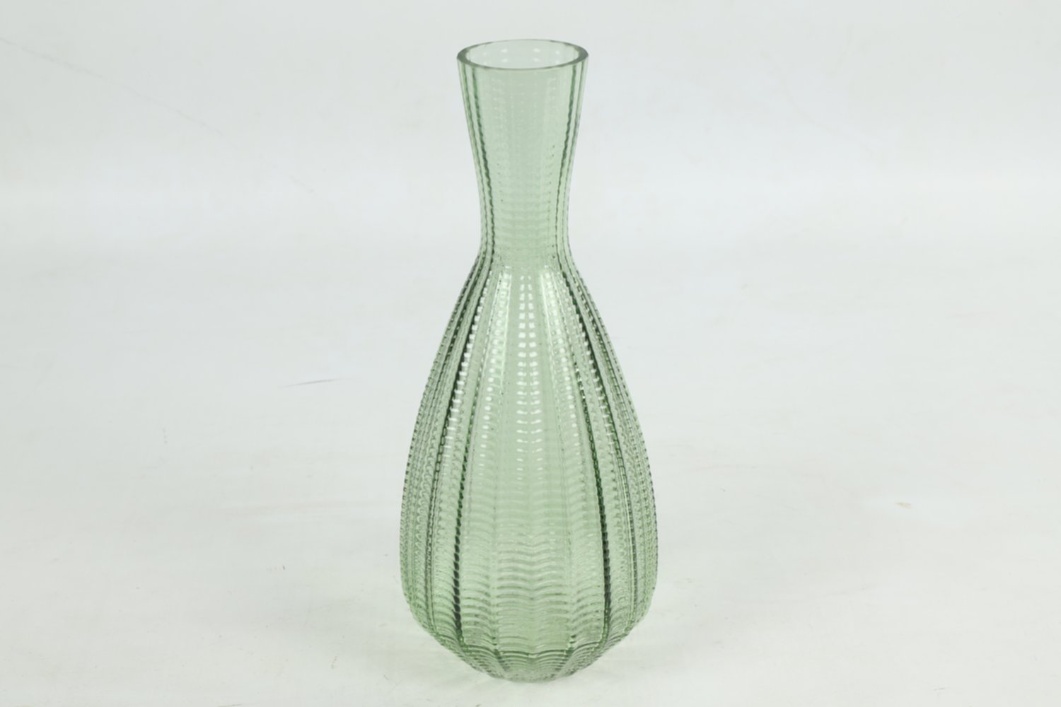 Vase en verre Annalisa M Ø13xH.31cm vert - DECOSTARS