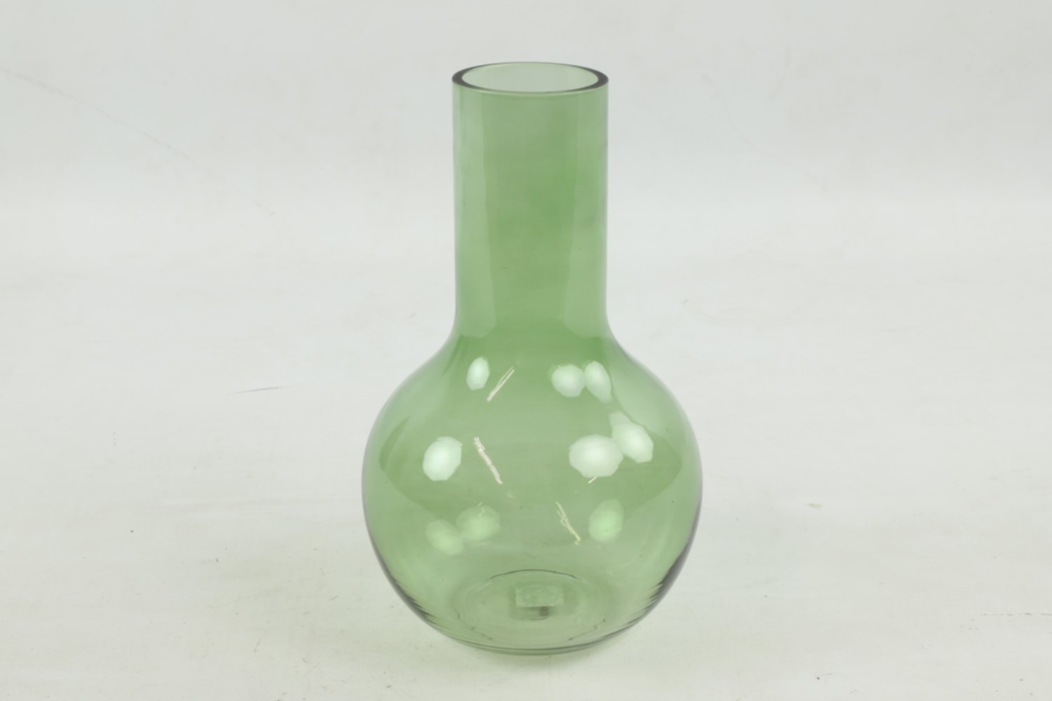 Vase en verre Patrizia S Ø18xH.30cm vert - DECOSTARS