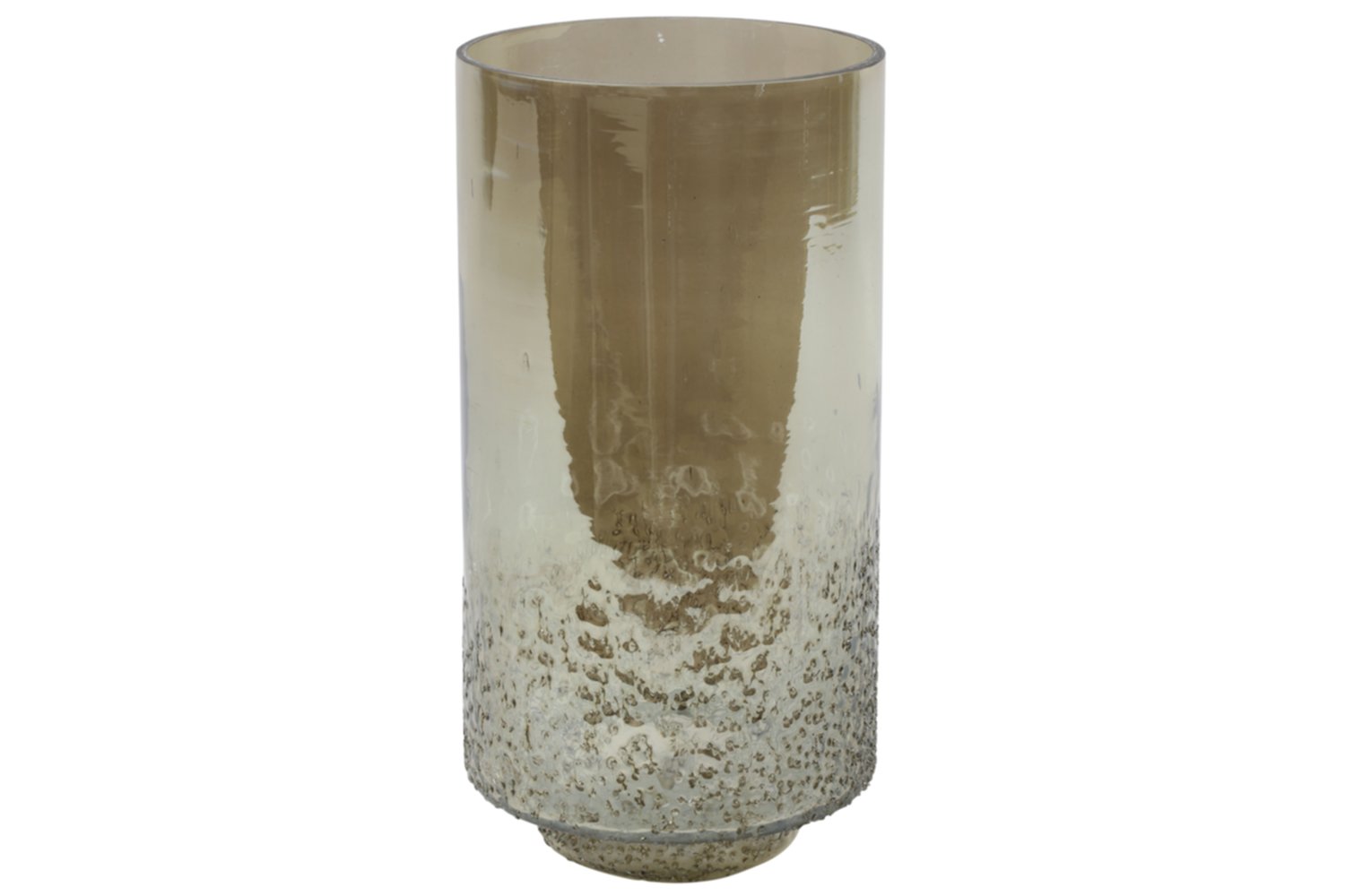 Vase rond Ellemieke L Ø15,5xH.30cm vert clair - DECOSTARS