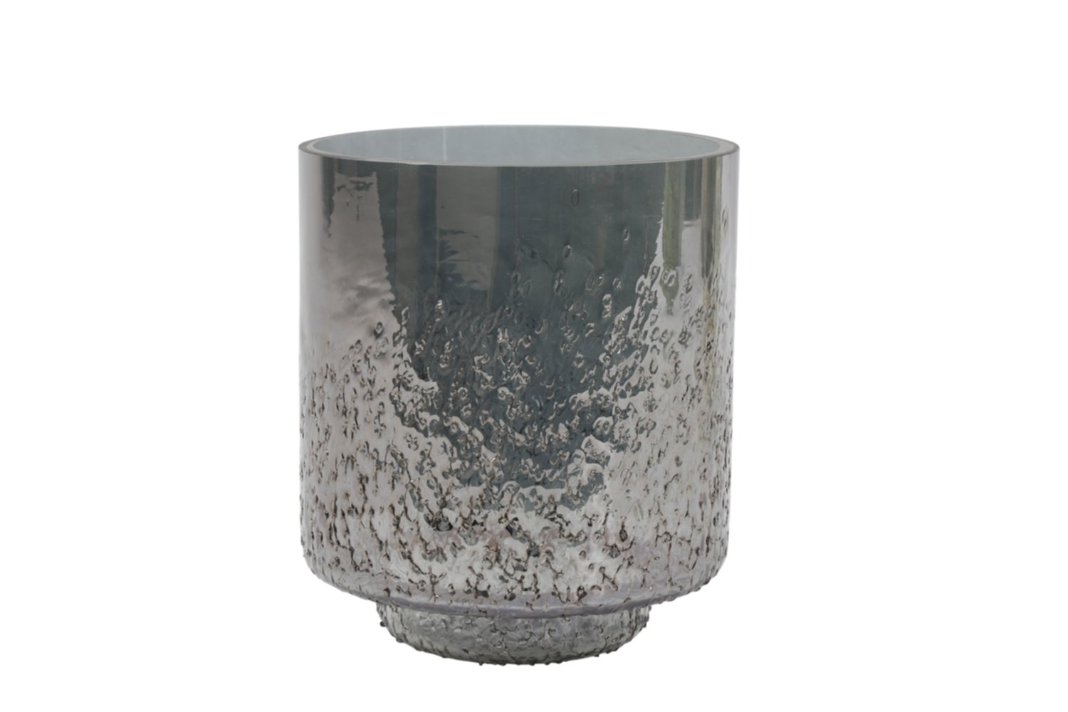 Vase rond Ellemieke S Ø15,5xH.17,5cm gris - DECOSTARS