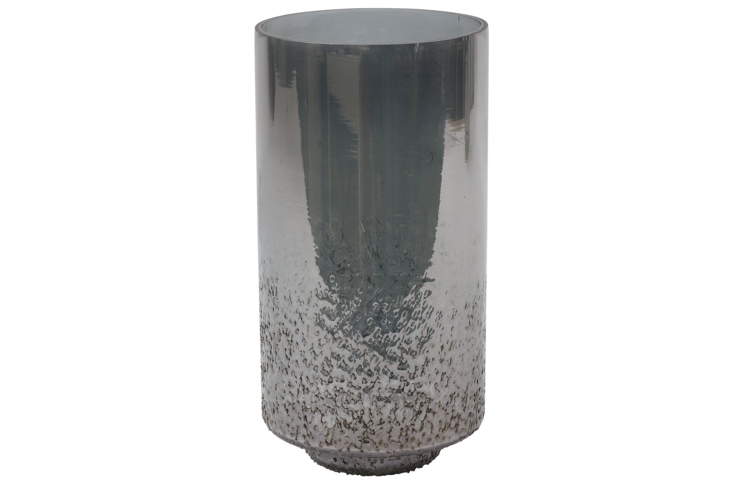 Vase rond Ellemieke L Ø15,5xH.30cm gris - DECOSTARS