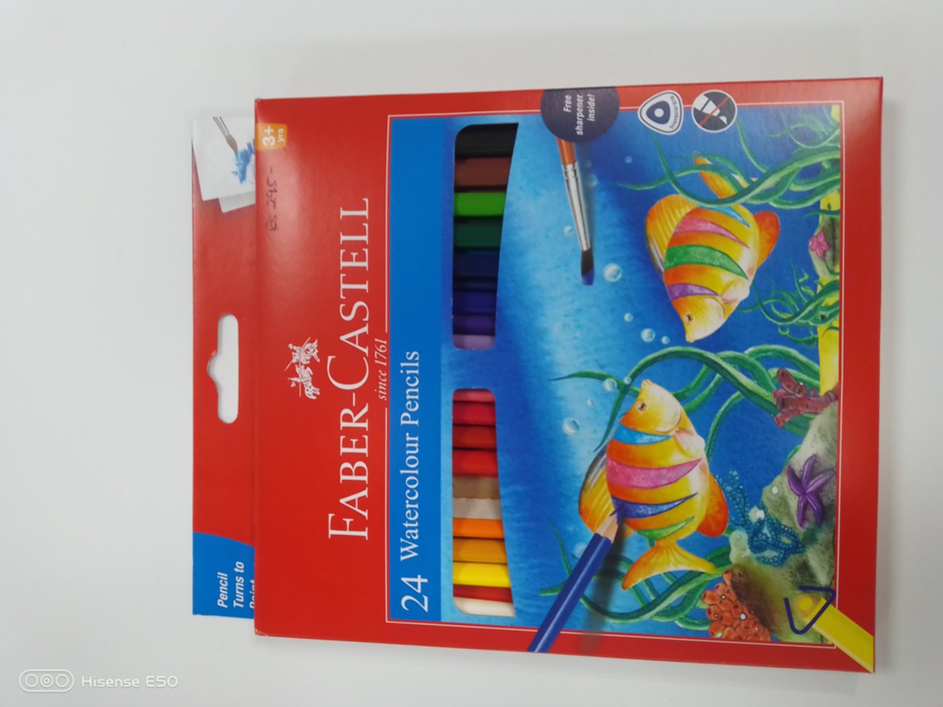 Set de 24 crayons aquarelle - FABER CASTELL