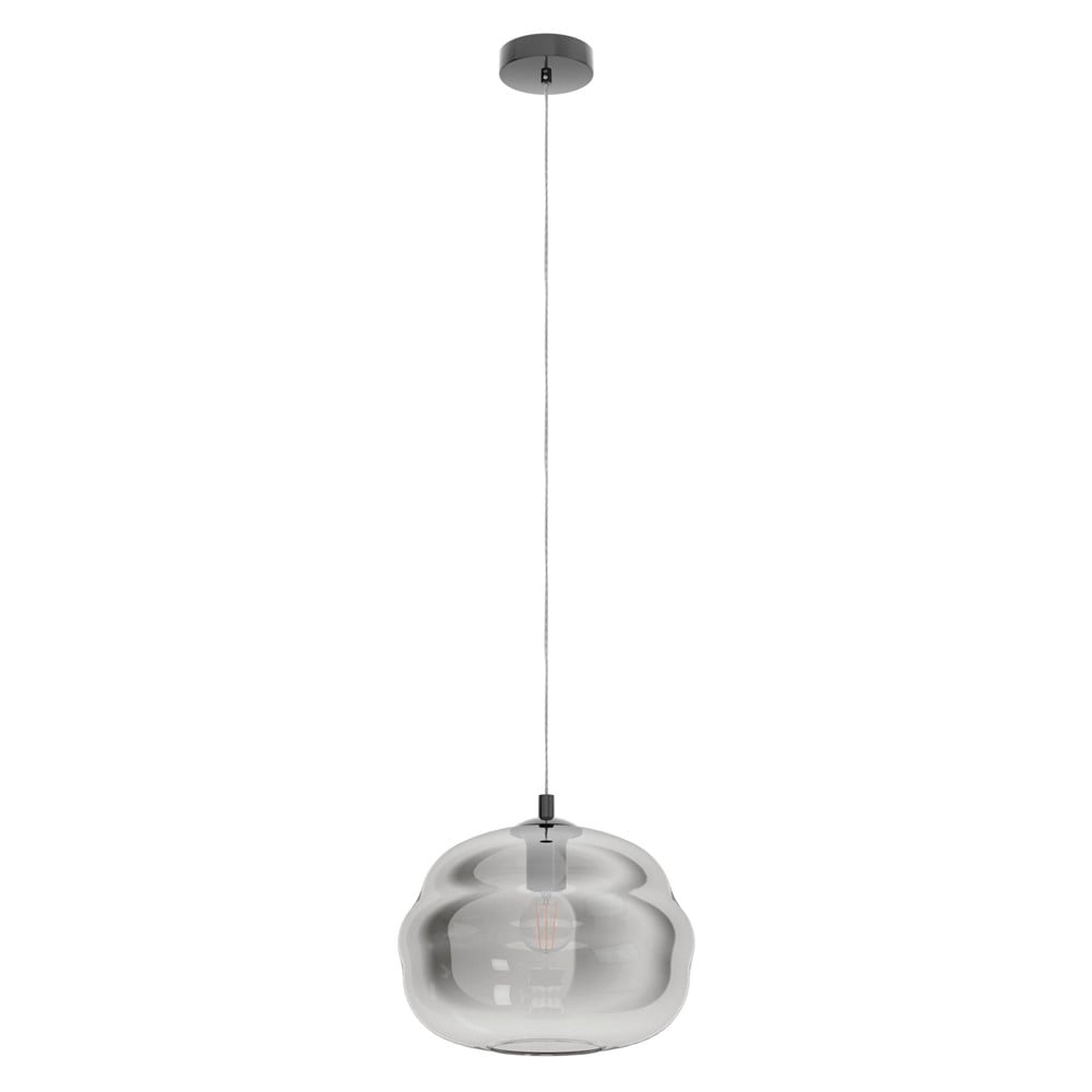 Suspension Dogato noir transparent ø 330 mm E27 1 x 60W - EGLO