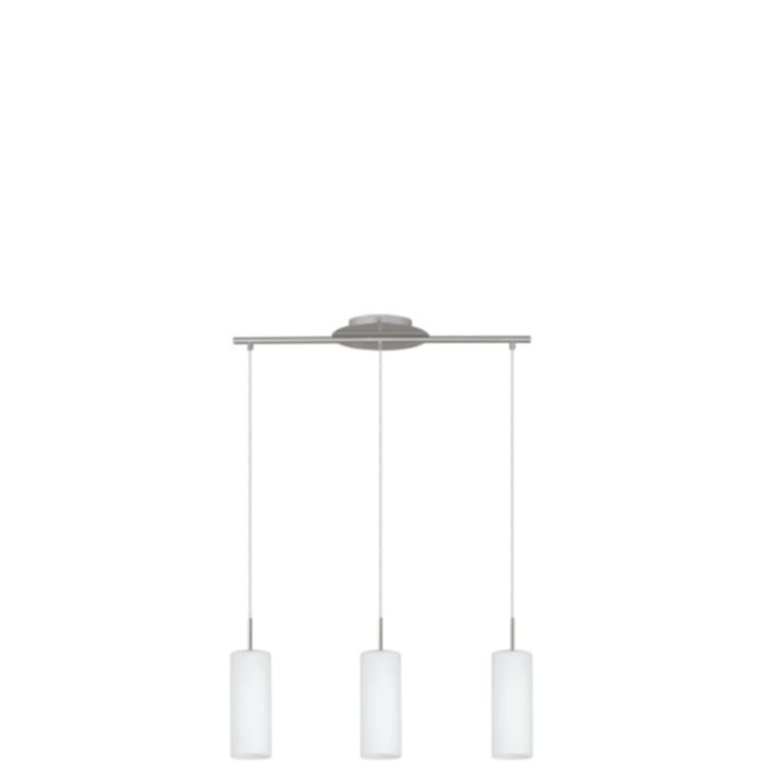 Suspension Troy 3 72 x 10,5 x 110 cm verre E27x3 60W A++E - EGLO