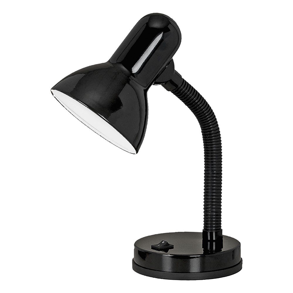 Lampe de table Basic noir E27 1 x 60W - EGLO