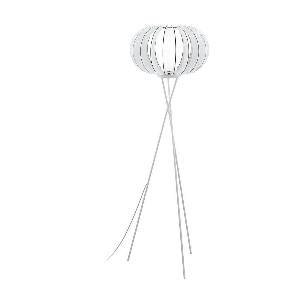 Lampadaire Stellato blanc 1590 x 500 mm E27 1 x 60W - EGLO