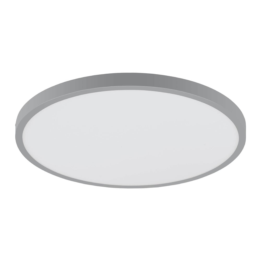 Plafonnier Fueva 1 aluminium argent rond ø 400 mm LED incl. 25W 3000k - EGLO