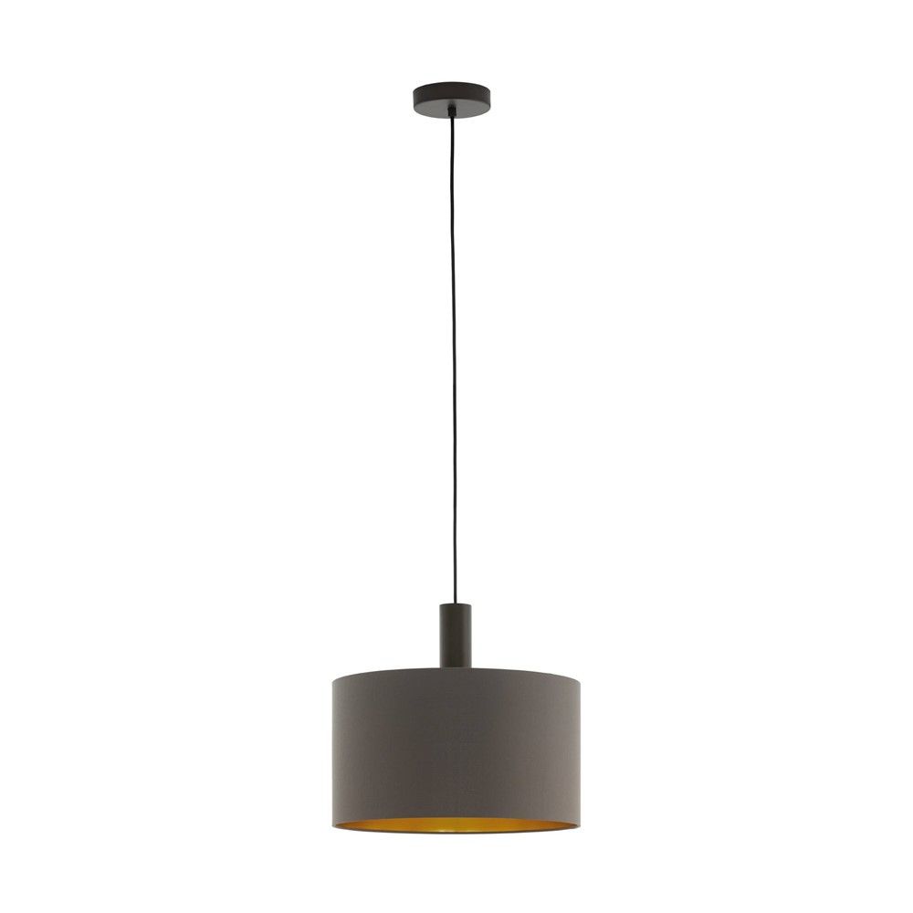 Suspension Concessa acier marron fonce cappuccino, or ø 380 mm E27 1 x 60W- EGLO