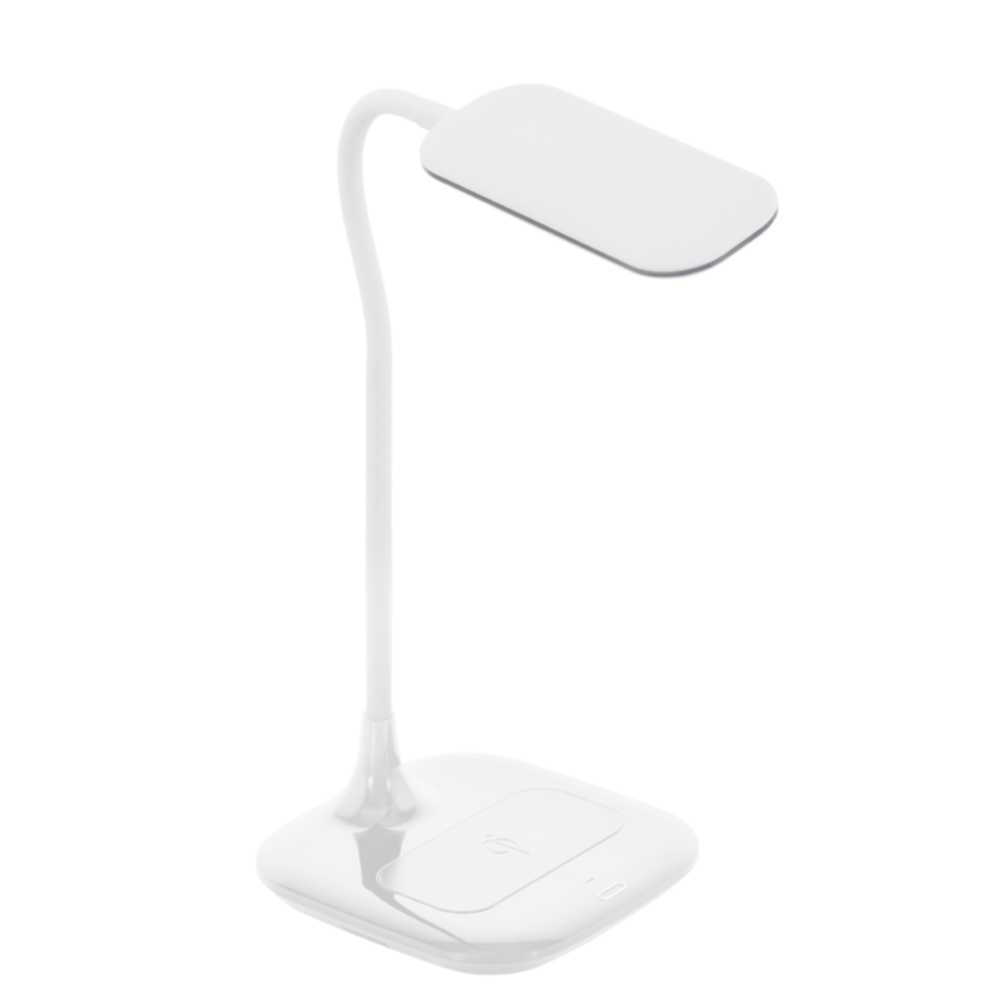 Lampe de table Masserie touch H 38 cm QI charger blanc led - EGLO