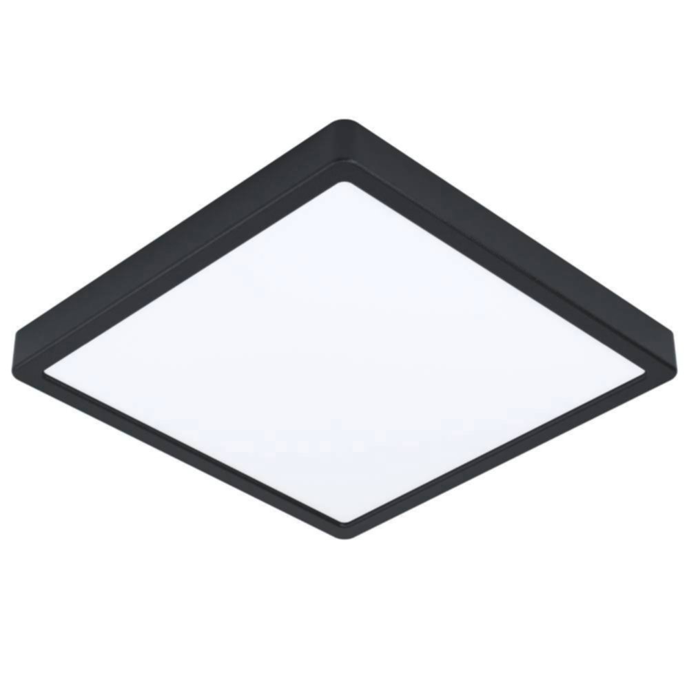 Led surface Fueva 5 carré noir 285x285 mm LED incl. 20W 4000k- EGLO