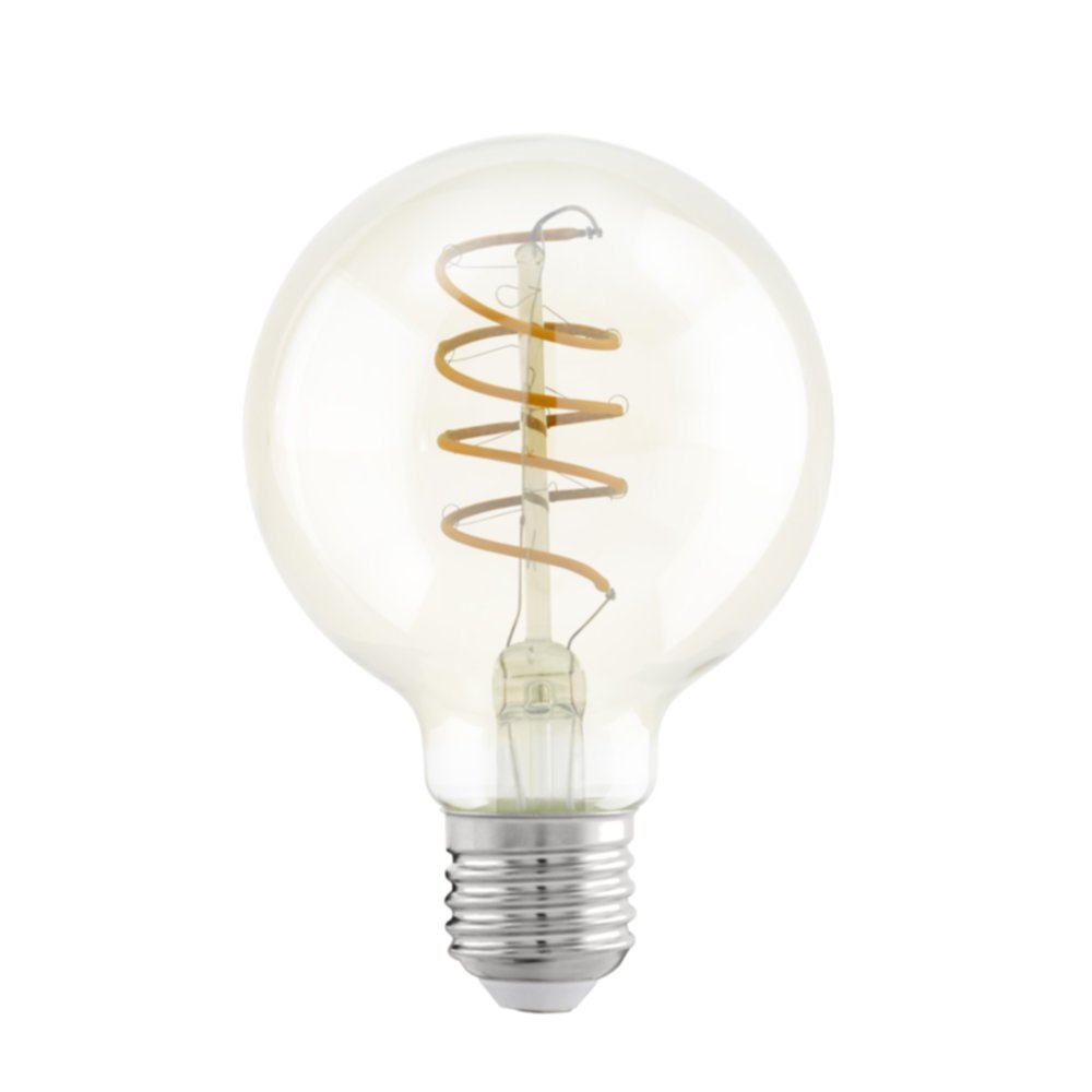 Ampoule à filament spiral G80 4W 260 lumens - EGLO