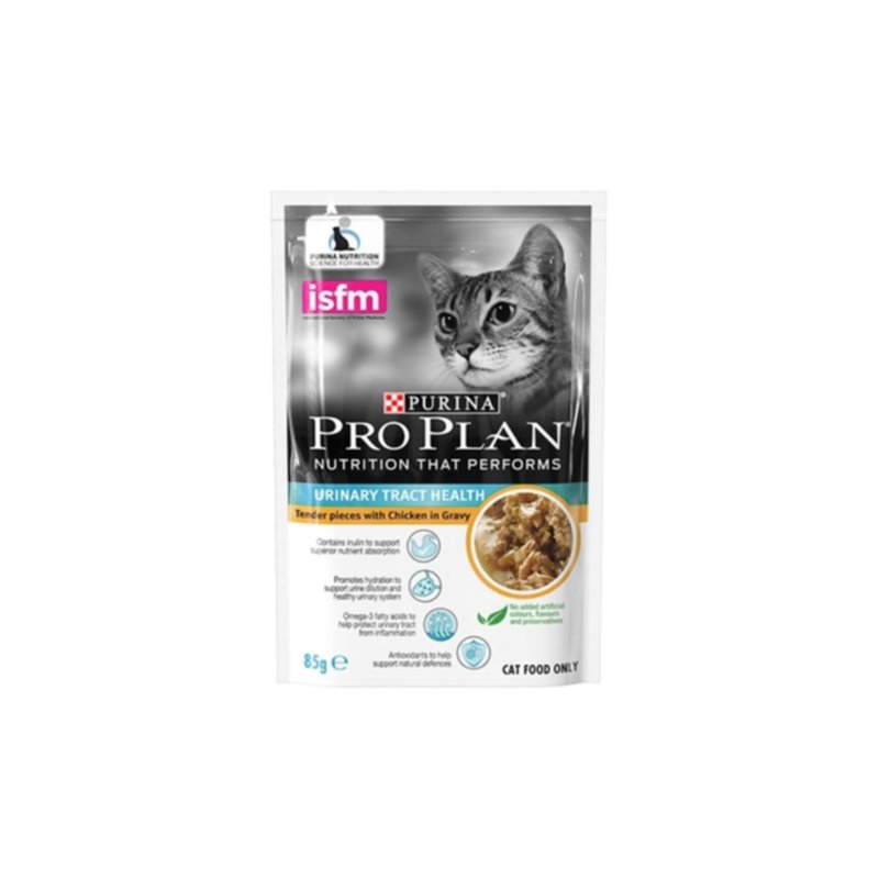 Nourriture humide pour chat au poulet Urinary Tract Health 85 g - PROPLAN