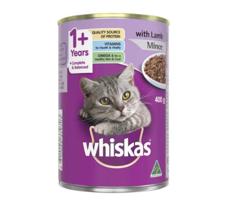 Aliment humide chat adulte Agneau 400 g - WHISKAS®