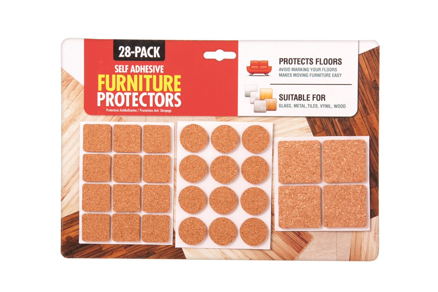 Protection pieds de meuble 28  pièces - UBL