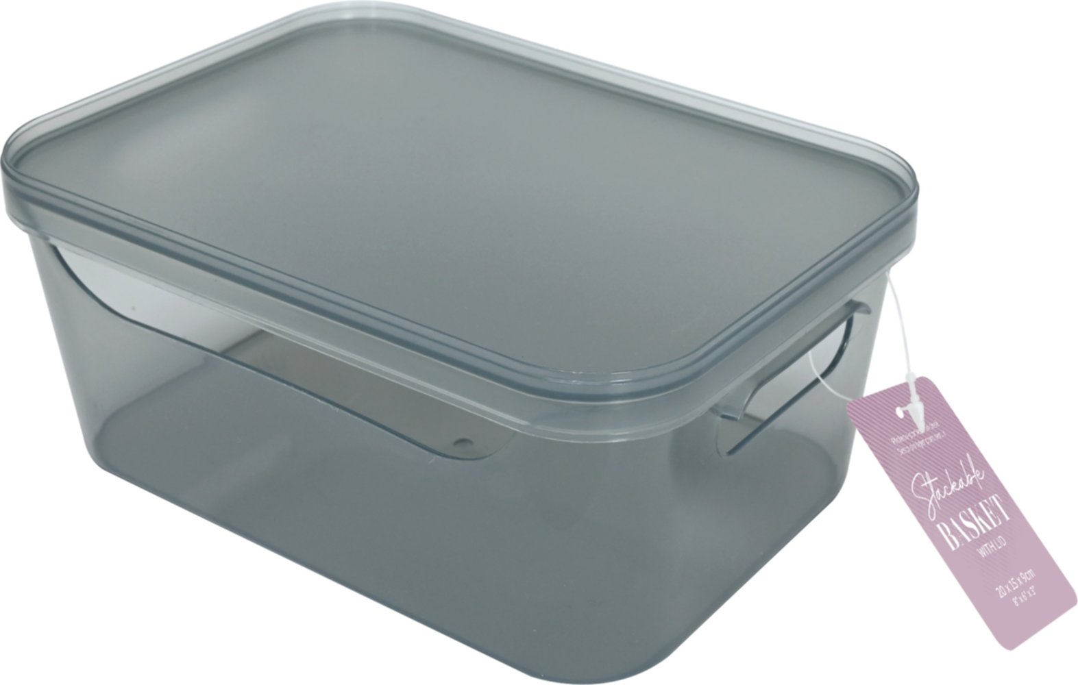 Boîte De Rangement Avec Couvercle Et Anses - 8,5 L