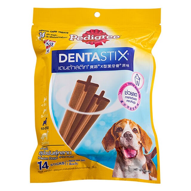 Bâtonnets Dentastix hygiène bucco-dentaire moyen chien 344 g - PEDIGREE®