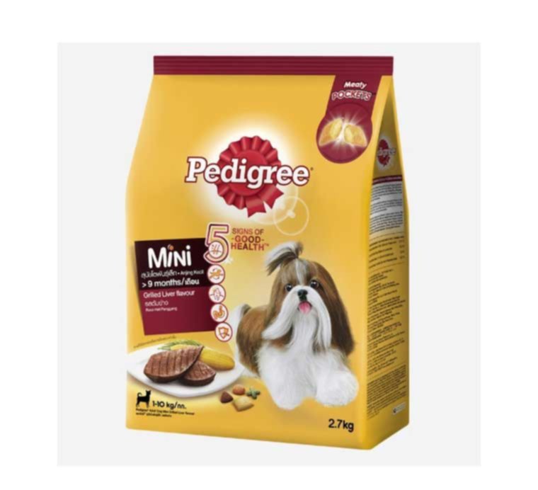 Croquettes petit chien Foie grillé 2,7 kg - PEDIGREE®