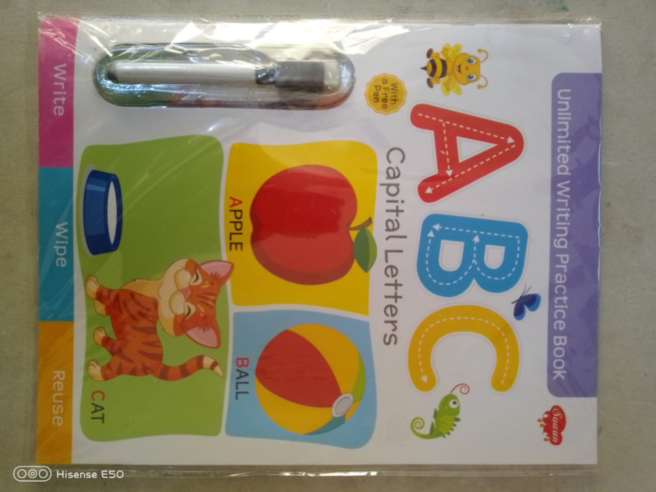 Livre d'apprentissage créatif ABC - HOBBYWORLD