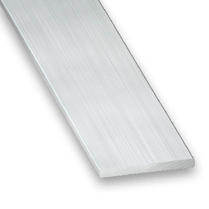 Plat Aluminium 25mm ép.2mm 1m Brut - CQFD