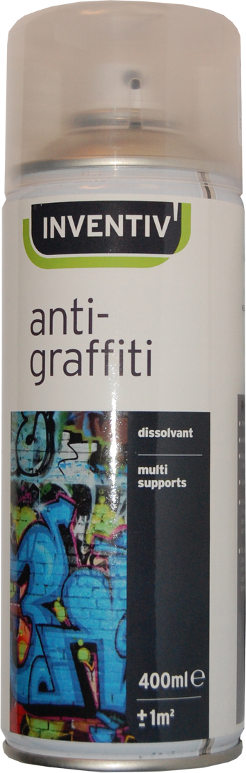 Dissolvant en Aérosol Spécial Anti-Graffiti 400ml - INVENTIV