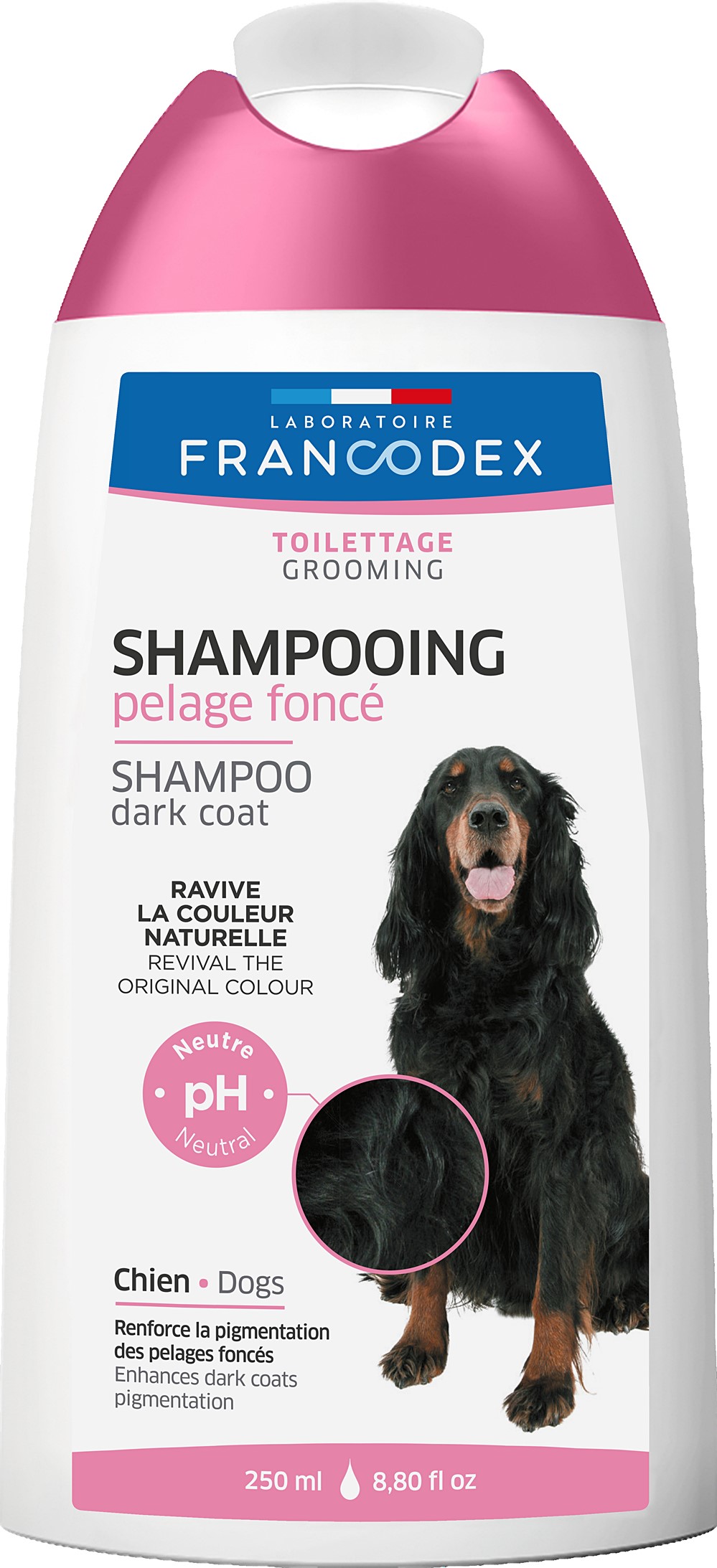 Shampooing chien pelage noir 250ml